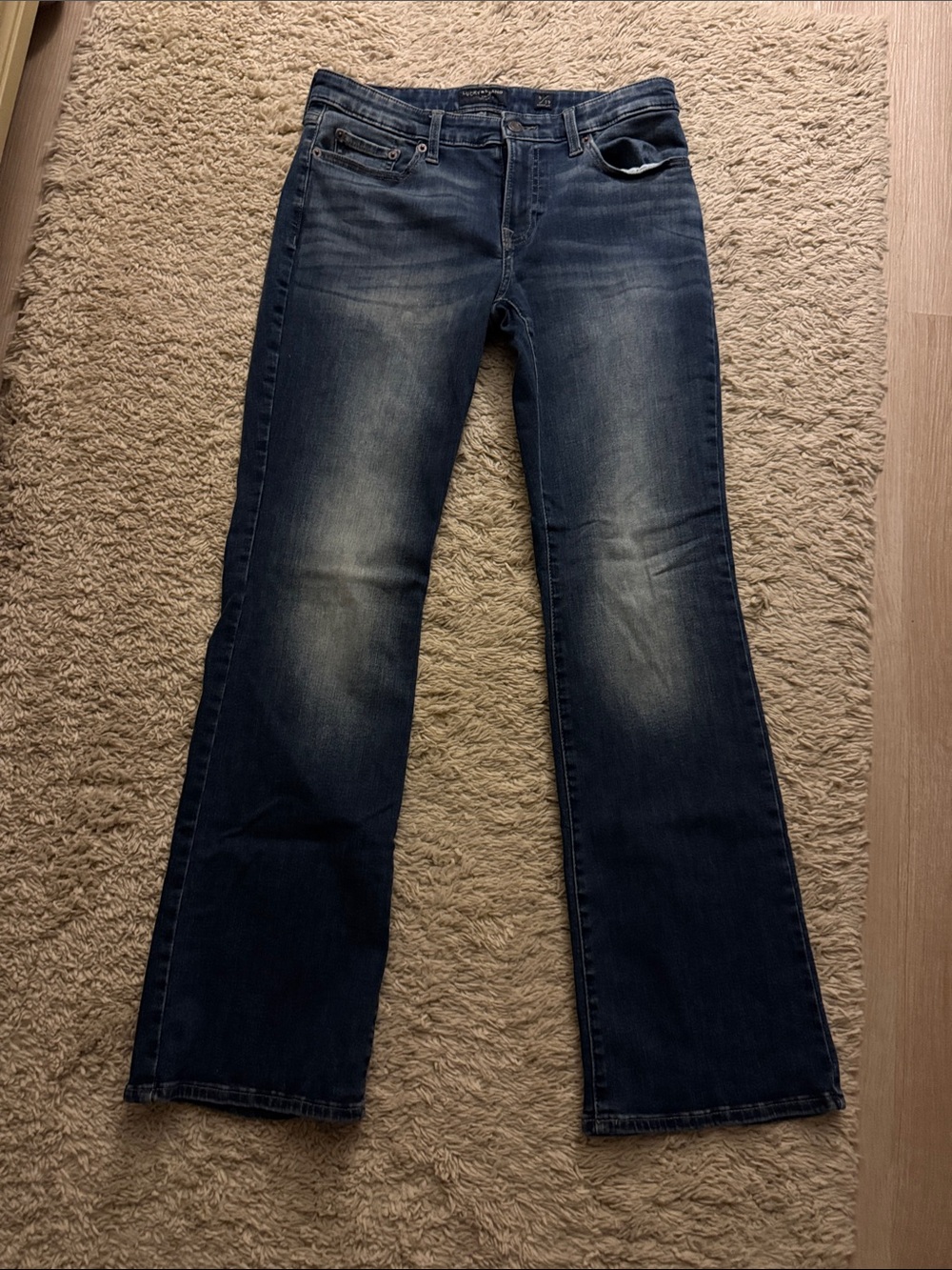 Lucky Brand Women's Medium/Dark Blue Flare Jeans